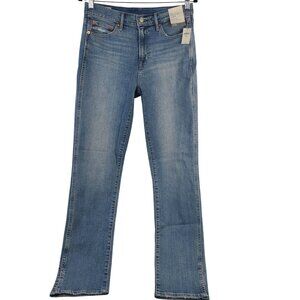 NWT Gap Women's Vintage Slim Mid Rise Stretch Jeans Size 29/8 Tall Light Wash